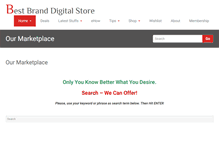 Tablet Screenshot of bestbranddigital.com